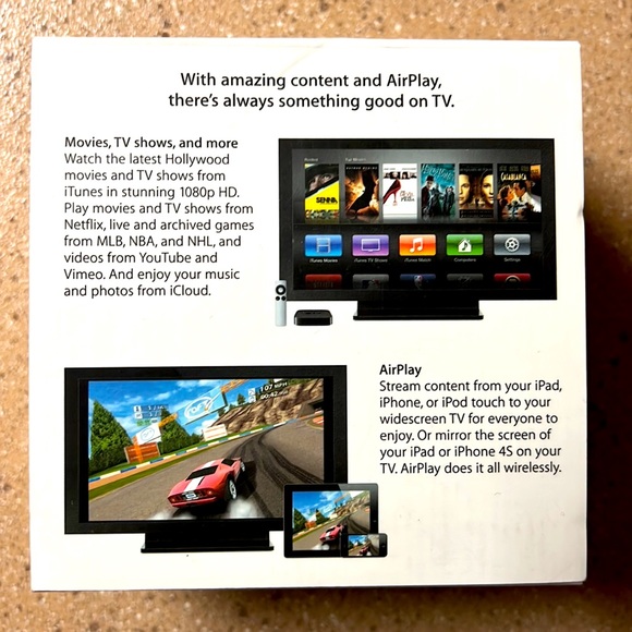 Apple TV (3rd Generation) Model A1469 black - HDMI 1080p + Wi-Fi 🍏 - Picture 10 of 10